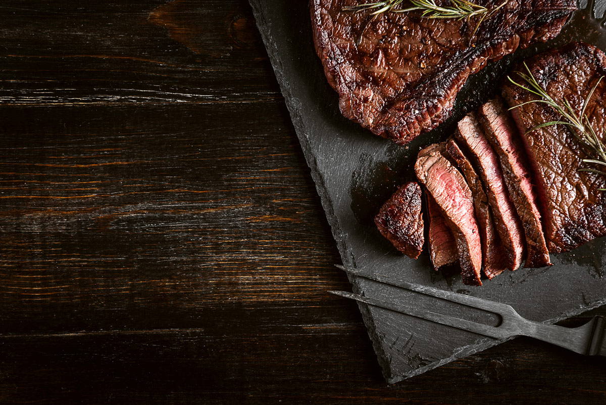 Char-grilled prime rib